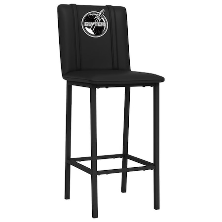 Dreamseat Bar Stool 500 with Glytch Secondary Logo, 2PK XZ500BSDBLK-PSGLYTCH02A